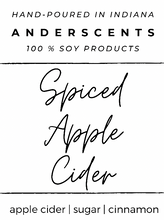 Load image into Gallery viewer, Spiced Apple Cider
